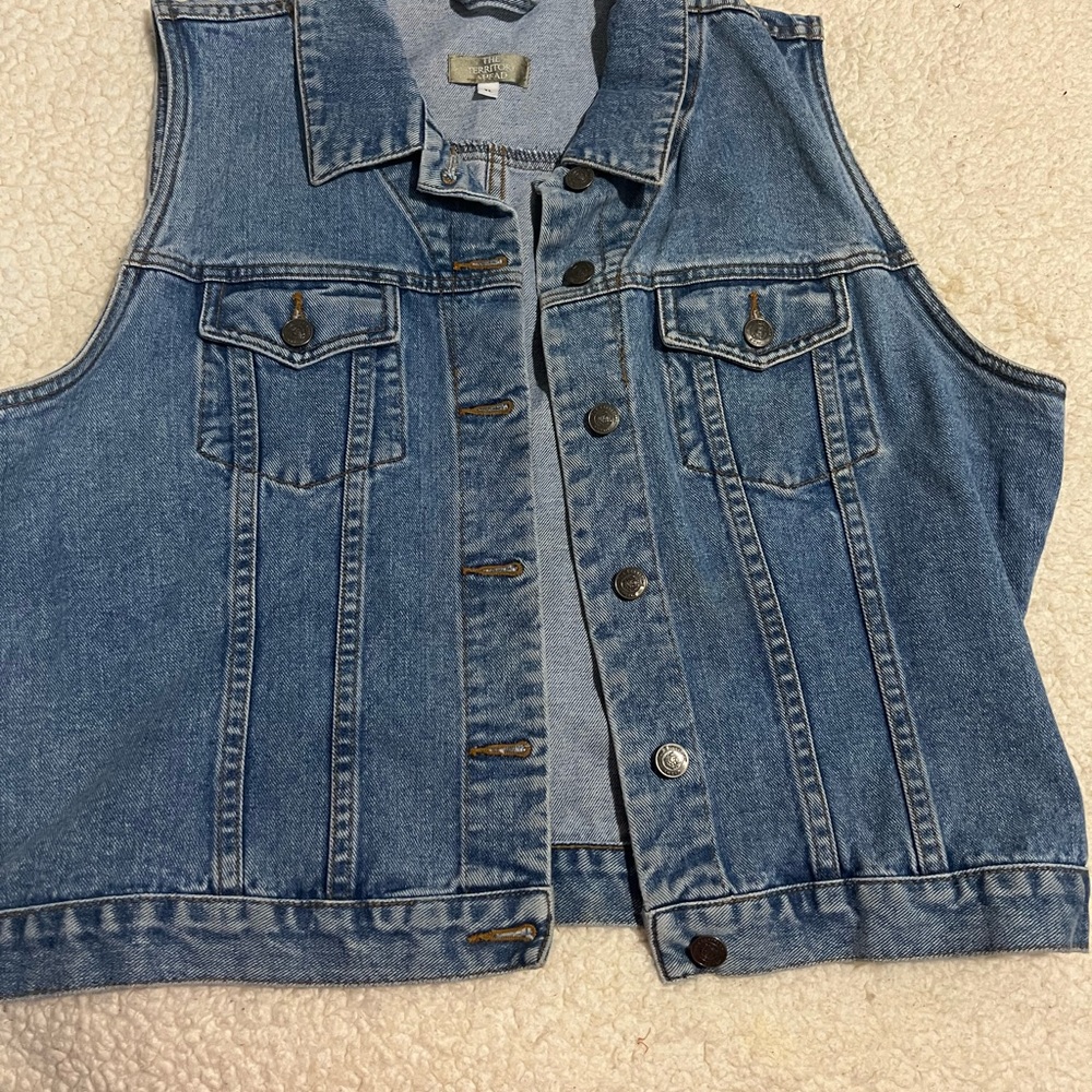 Jean Vest Territory Ahead Brand for that Country Gal SZ XL